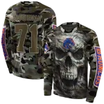 custom boise state broncos camo skull hoodie best selling