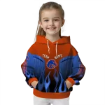 custom boise state broncos flame design orange hoodie best selling