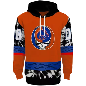 custom boise state broncos grateful vibes orange hoodie best selling