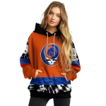custom boise state broncos grateful vibes orange hoodie best selling