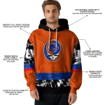 custom boise state broncos grateful vibes orange hoodie best selling