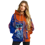 custom boise state broncos stitch orange hoodie best selling