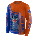 custom boise state broncos stitch orange hoodie best selling