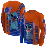 custom boise state broncos stitch orange hoodie best selling