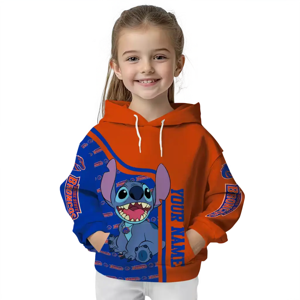 custom boise state broncos stitch orange hoodie top rated custom boise state broncos stitch orange hoodie top rated