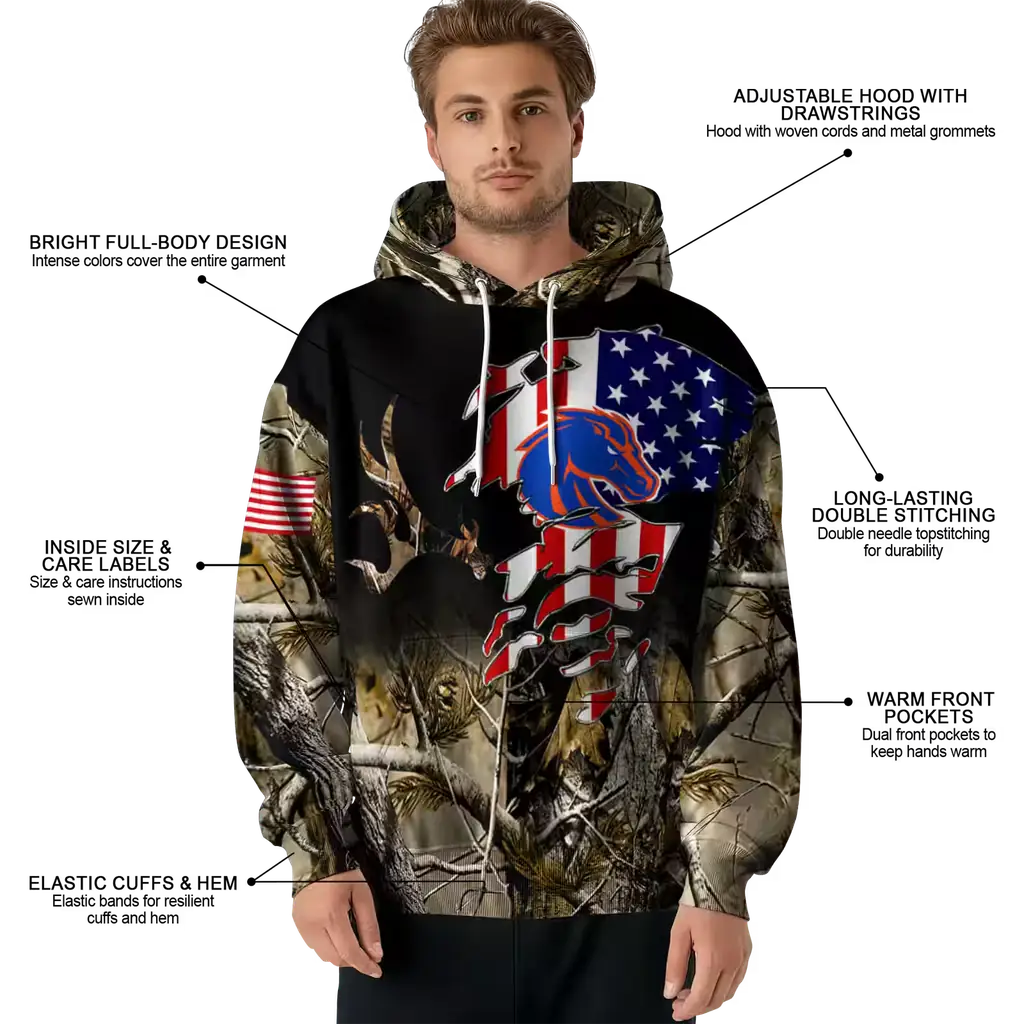 custom boise state broncos tree camo hoodie latest model custom boise state broncos tree camo hoodie latest model