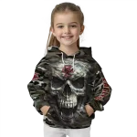 custom boston college eagles camo skull hoodie best selling