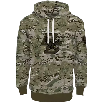custom boston college eagles military style hoodie best selling