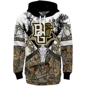 custom bowling green falcons forest silhouette hoodie best selling