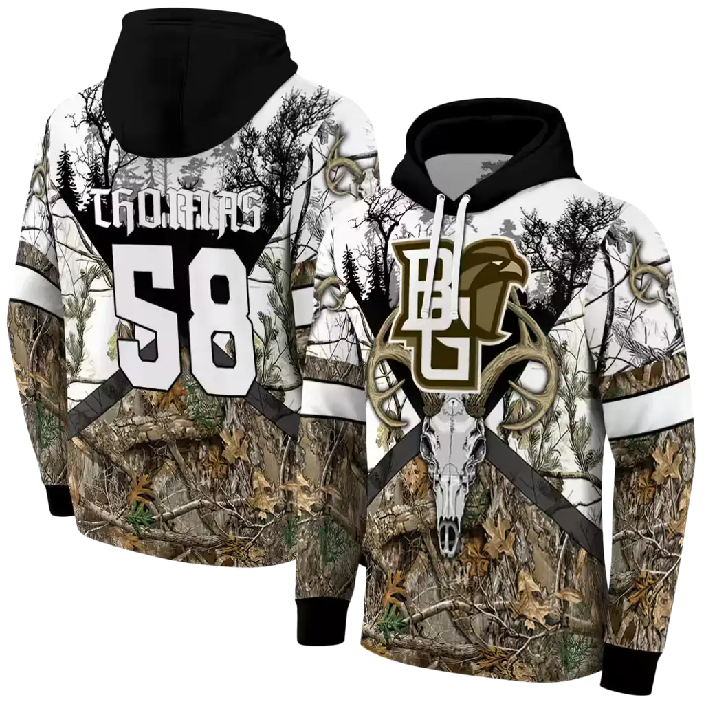 custom bowling green falcons forest silhouette hoodie fashion forward custom bowling green falcons forest silhouette hoodie fashion forward