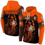 custom bowling green falcons grim reaper orange black hoodie best selling
