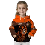 custom bowling green falcons grim reaper orange black hoodie best selling