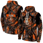 custom bowling green falcons hunting theme orange black hoodie best selling