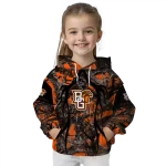 custom bowling green falcons hunting theme orange black hoodie best selling