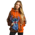 custom bowling green falcons stitch orange hoodie best selling