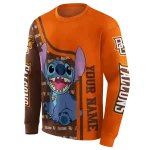 custom bowling green falcons stitch orange hoodie best selling