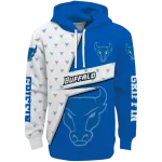 custom buffalo bulls abstract shape royal blue hoodie best selling
