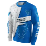 custom buffalo bulls abstract shape royal blue hoodie best selling