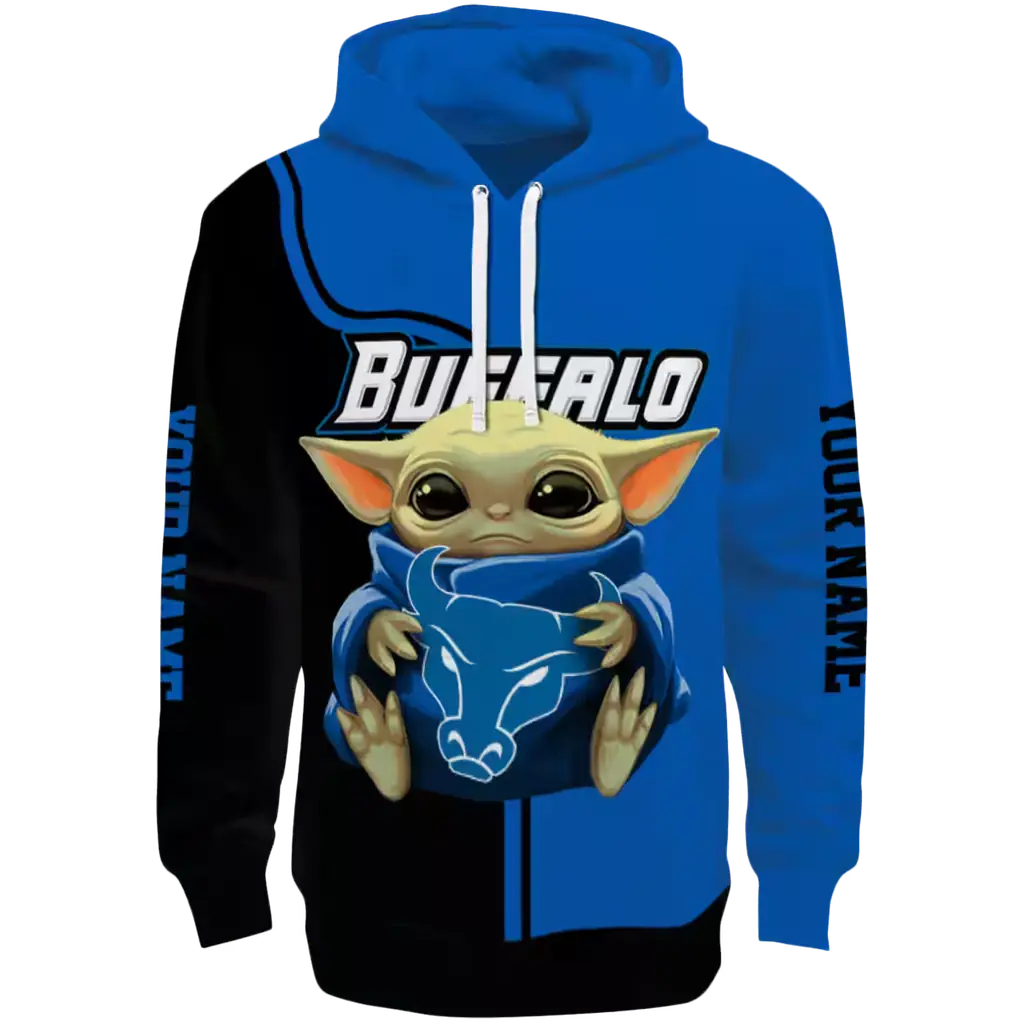 custom buffalo bulls baby yoda royal blue black hoodie best selling custom buffalo bulls baby yoda royal blue black hoodie best selling