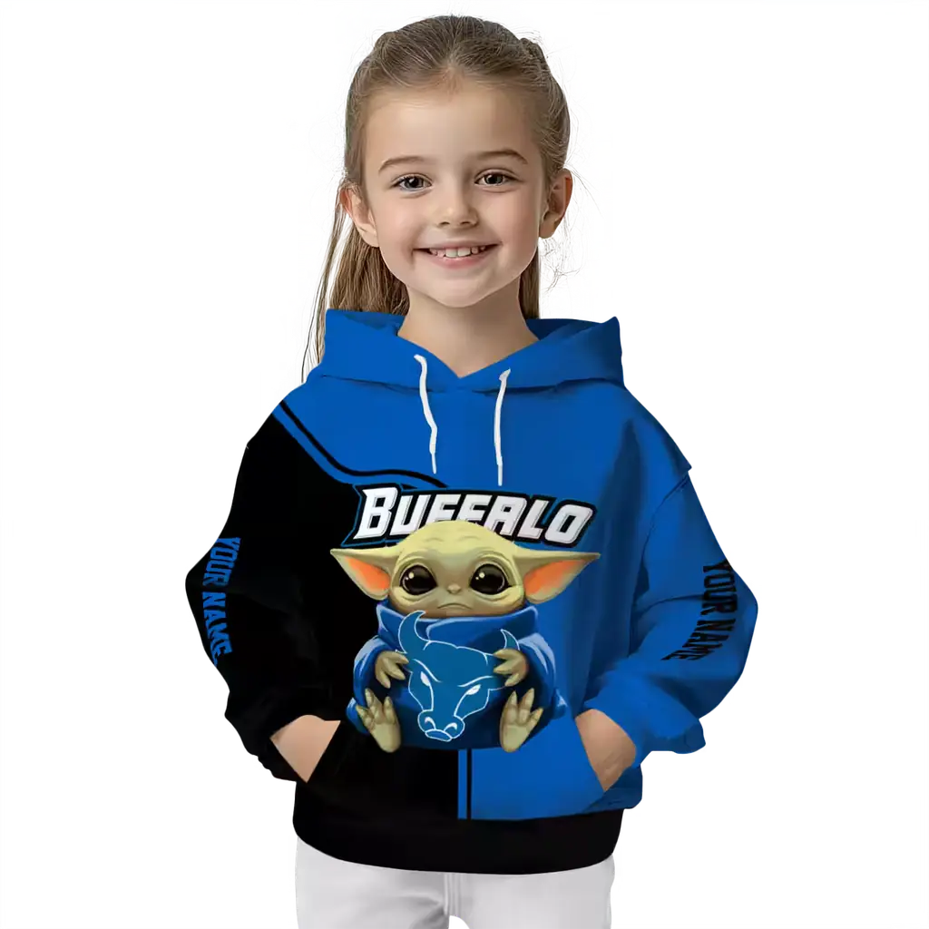 custom buffalo bulls baby yoda royal blue black hoodie top rated custom buffalo bulls baby yoda royal blue black hoodie top rated