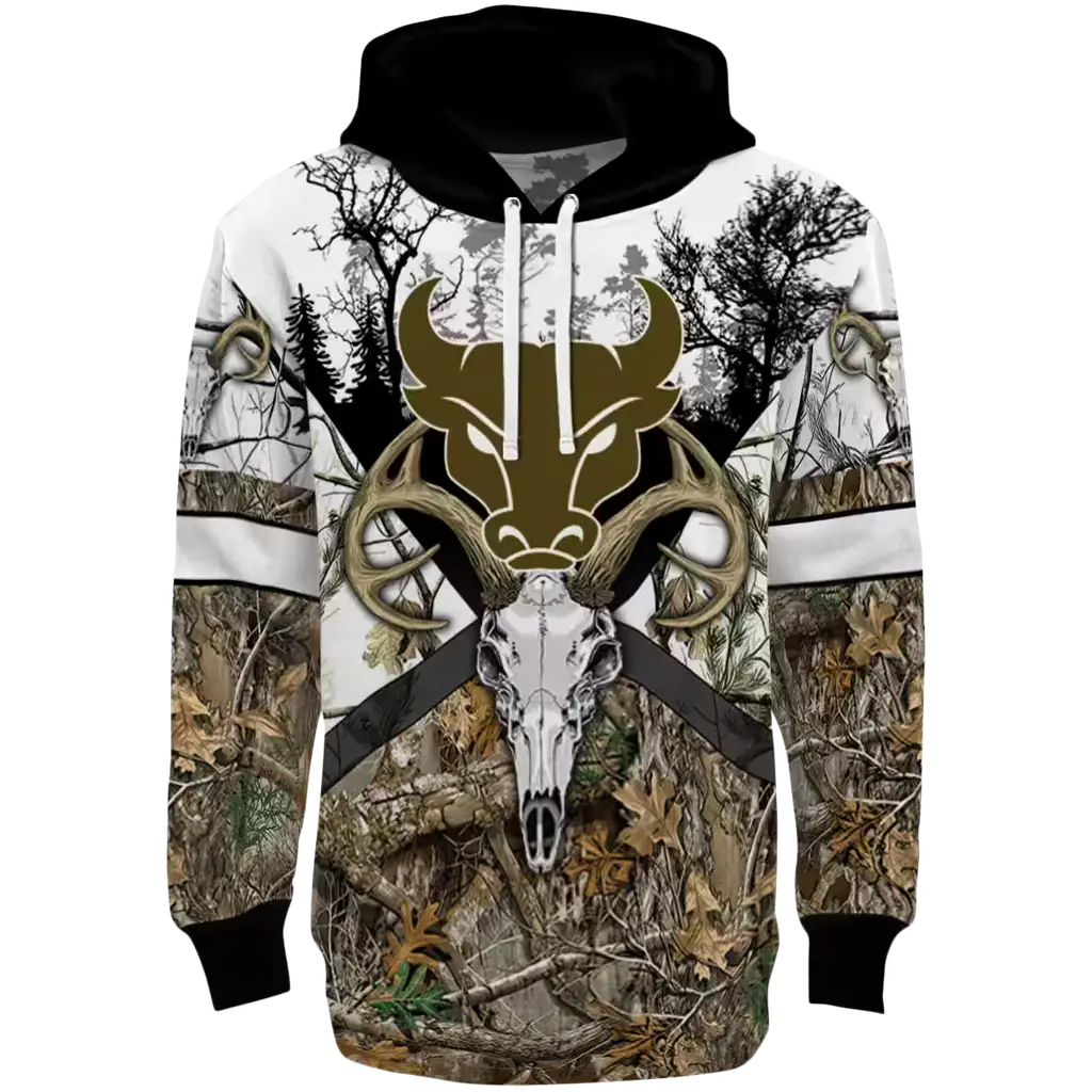 custom buffalo bulls forest silhouette hoodie best selling custom buffalo bulls forest silhouette hoodie best selling