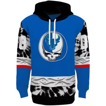 custom buffalo bulls grateful vibes royal blue hoodie best selling