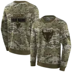 custom buffalo bulls military style hoodie best selling