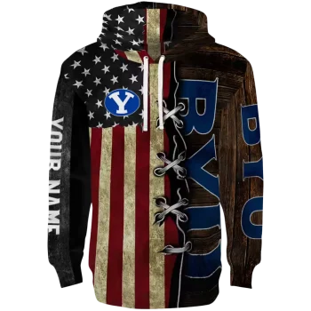 custom byu cougars american pride hoodie best selling