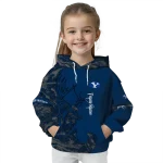 custom byu cougars deer silhouette blue hoodie best selling