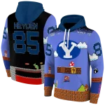 custom byu cougars mario blue black hoodie best selling