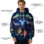 custom byu cougars spongebob patrick star blue navy hoodie best selling
