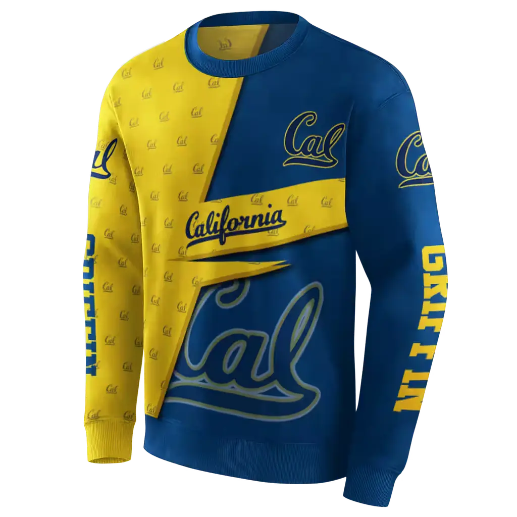 custom california golden bears abstract shape blue hoodie new arrival custom california golden bears abstract shape blue hoodie new arrival