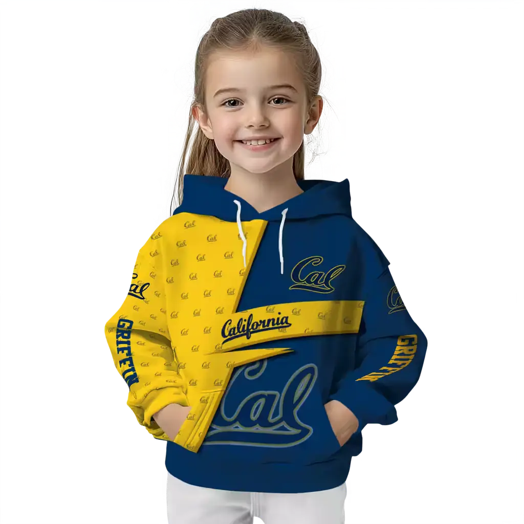 custom california golden bears abstract shape blue hoodie top rated custom california golden bears abstract shape blue hoodie top rated