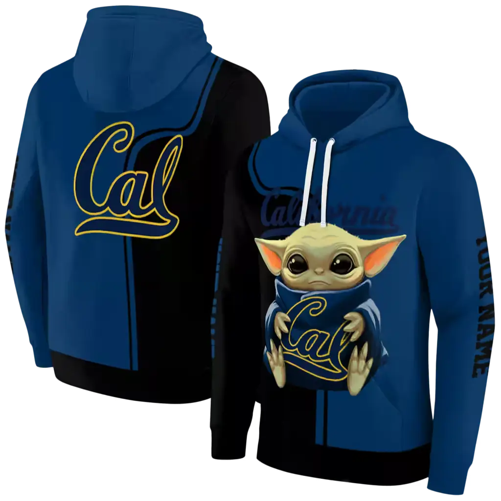 custom california golden bears baby yoda blue black hoodie fashion forward custom california golden bears baby yoda blue black hoodie fashion forward