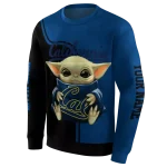 custom california golden bears baby yoda blue black hoodie best selling