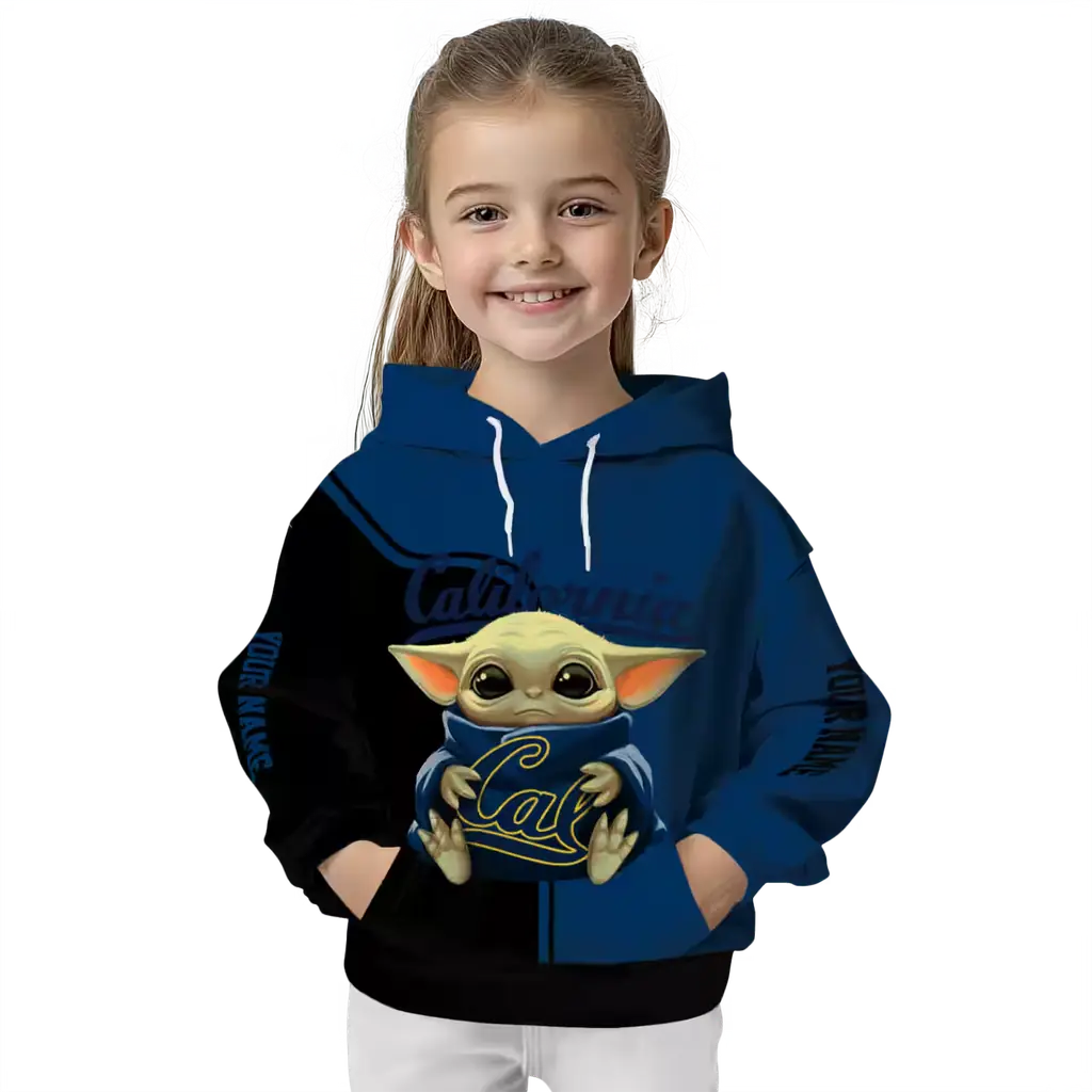 custom california golden bears baby yoda blue black hoodie top rated custom california golden bears baby yoda blue black hoodie top rated