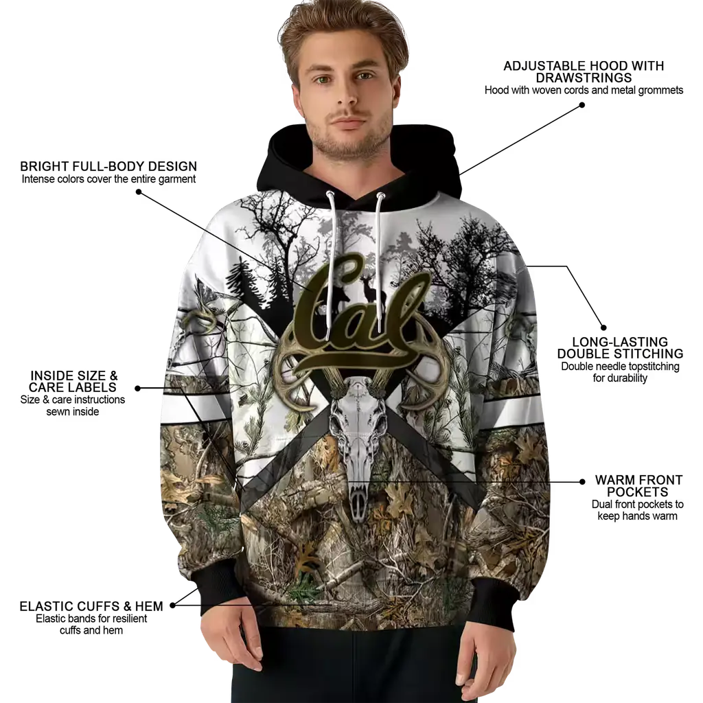 custom california golden bears forest silhouette hoodie latest model custom california golden bears forest silhouette hoodie latest model