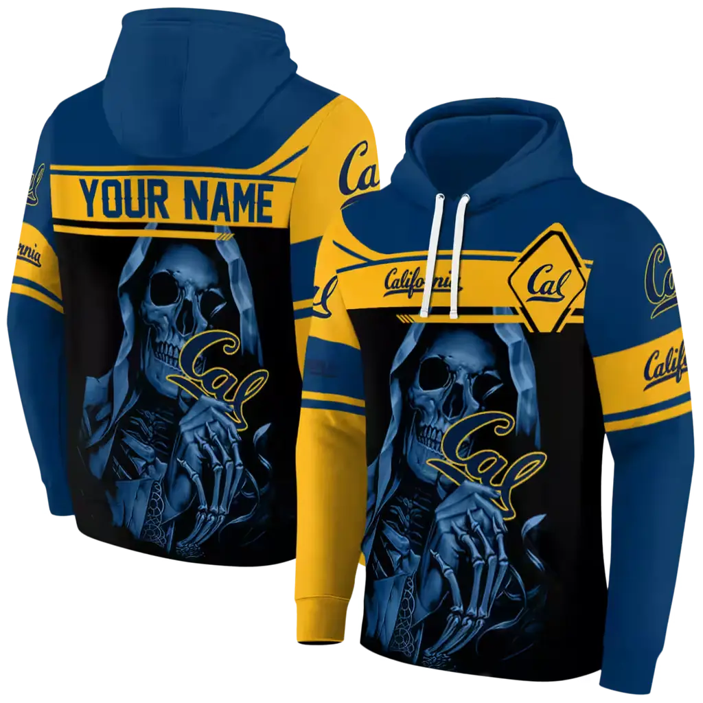custom california golden bears grim reaper blue black hoodie fashion forward custom california golden bears grim reaper blue black hoodie fashion forward