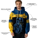 custom california golden bears grim reaper blue black hoodie best selling