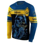 custom california golden bears grim reaper blue black hoodie best selling