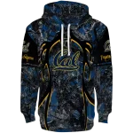 custom california golden bears hunting theme blue black hoodie best selling