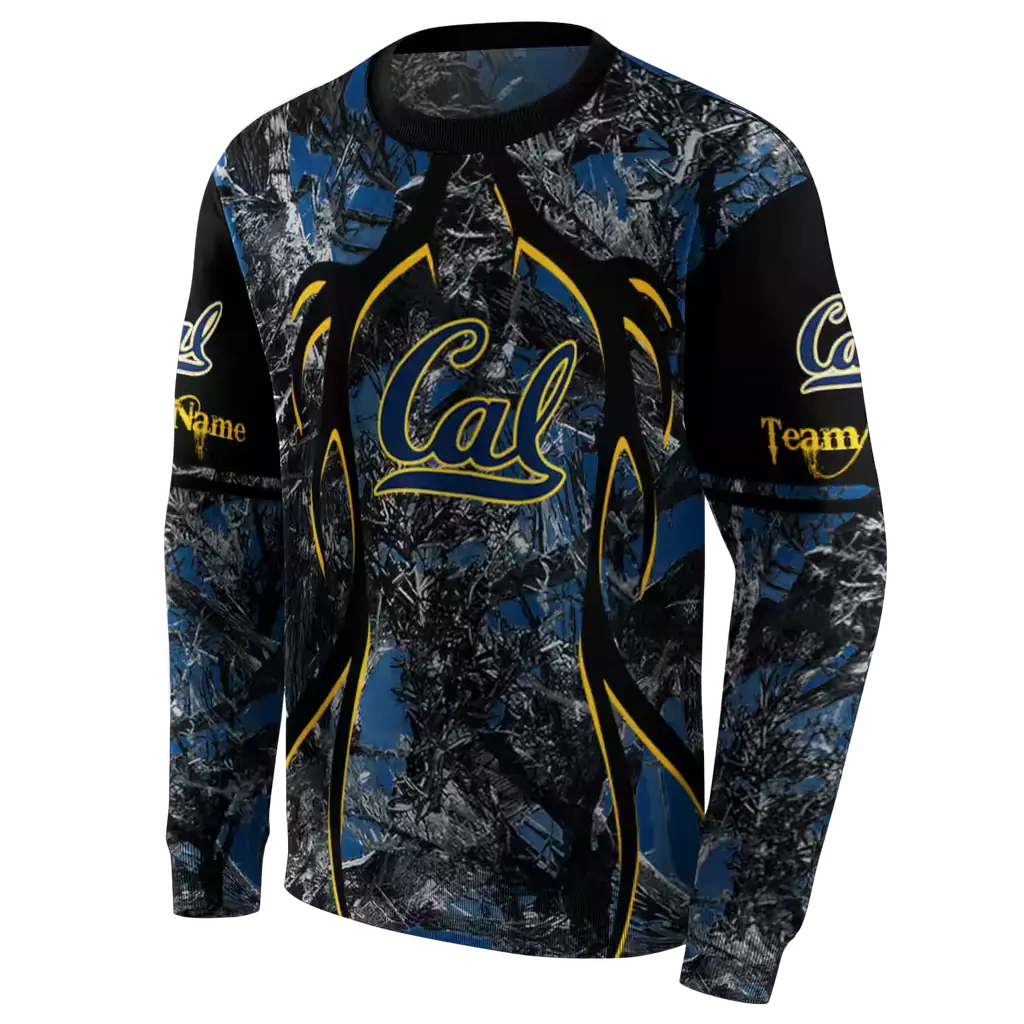 custom california golden bears hunting theme blue black hoodie new arrival custom california golden bears hunting theme blue black hoodie new arrival
