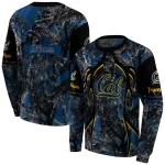 custom california golden bears hunting theme blue black hoodie best selling