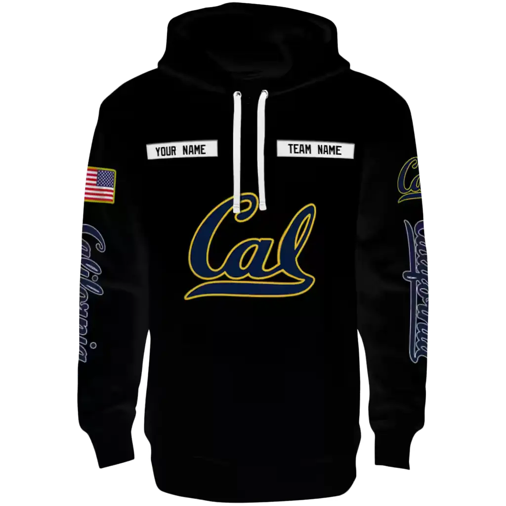 custom california golden bears punisher skull black hoodie best selling custom california golden bears punisher skull black hoodie best selling