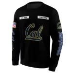 custom california golden bears punisher skull black hoodie best selling