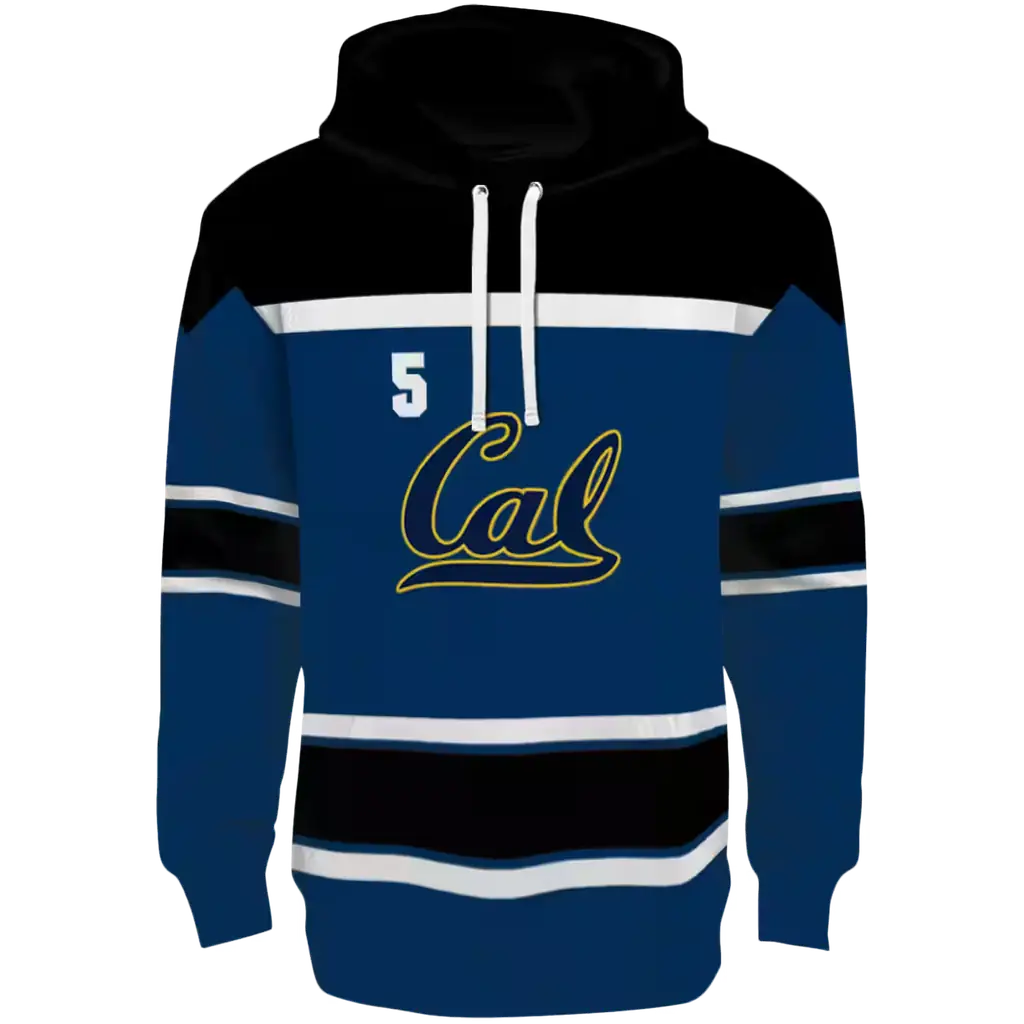 custom california golden bears striped pattern blue hoodie best selling custom california golden bears striped pattern blue hoodie best selling