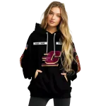 custom central michigan chippewas punisher skull black hoodie best selling