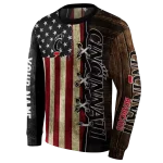 custom cincinnati bearcats american pride hoodie best selling