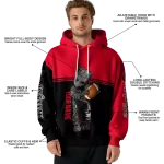 custom cincinnati bearcats baby groot red black hoodie best selling