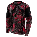 custom cincinnati bearcats hunting theme red black hoodie best selling